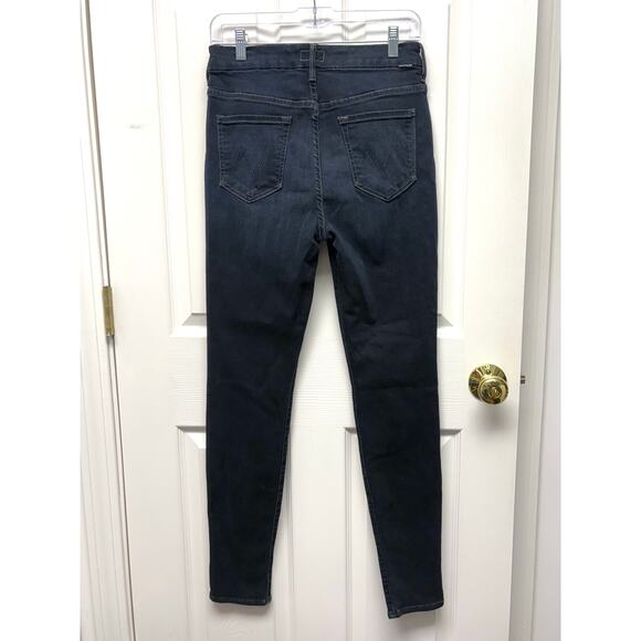 Mother Jeans High Waisted Looker Dark Wash Skinny Glam Streetwear Women’s 29 - Picture 2 of 8